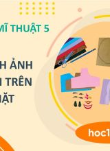 Tạo kho hình ảnh các bộ phận trên khuôn mặt - Mĩ thuật 5  -  Hoc10